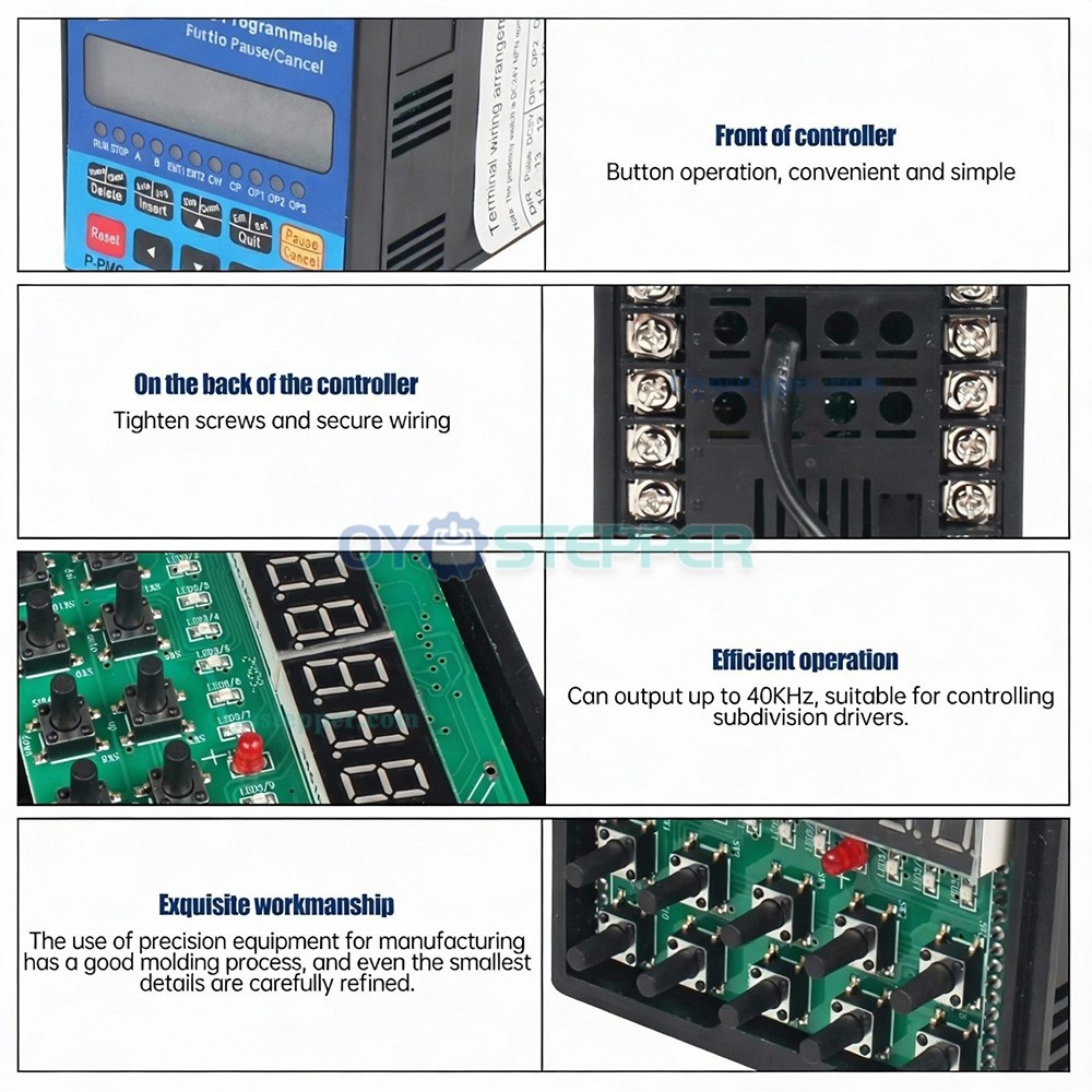 Single Axis CNC Motion Programmable Controller for Servo Motor / Stepper Motor